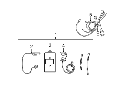 2008 Mercury Milan Communication System Components Diagram