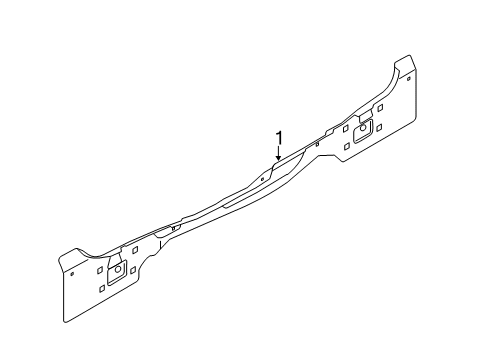 2021 Ford Transit Connect Rear Body Diagram
