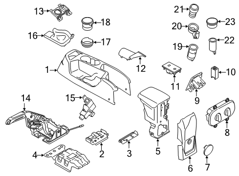 2014 Ford Transit Connect Auxiliary Heater & A/C Diagram