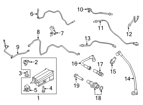 2017 Ford Transit-150 Emission Components Diagram