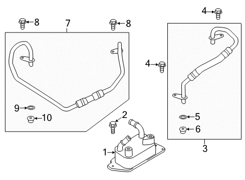 2013 Ford Escape Trans Oil Cooler Diagram