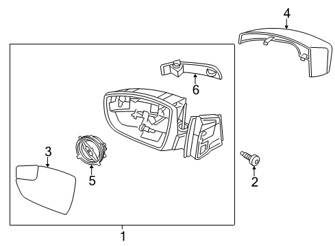 2015 Ford Focus Outside Mirrors Diagram