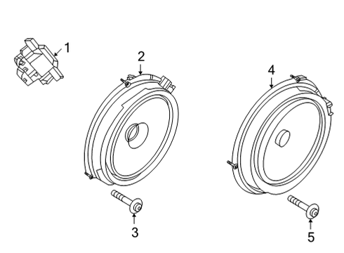 2022 Ford Mustang Mach-E Sound System Diagram