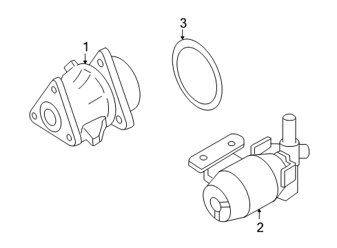 2005 Ford Escape Water Pump Diagram