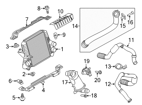 2013 Ford F-150 Intercooler Diagram