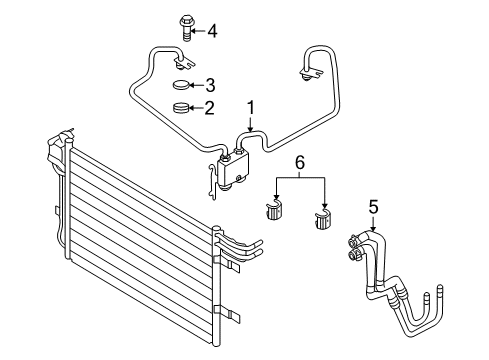 2009 Ford Taurus X Trans Oil Cooler Diagram