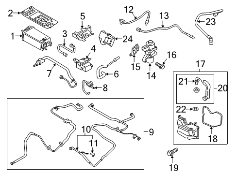 2018 Ford Fusion Powertrain Control Diagram