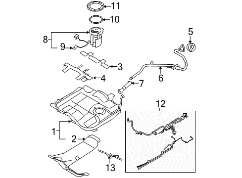 2010 Ford Edge Fuel Supply Diagram
