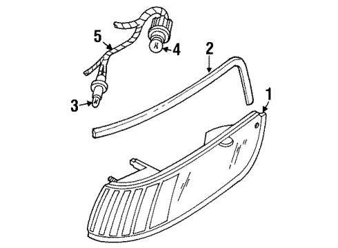 1999 Mercury Grand Marquis Bulbs Diagram