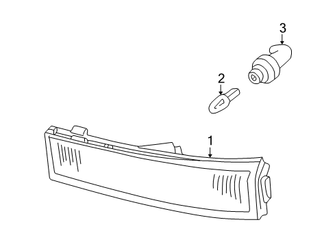 2002 Lincoln LS Bulbs Diagram