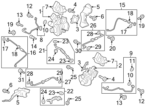 2022 Ford F-150 Turbocharger Diagram