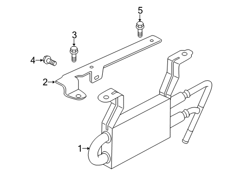 2017 Ford Transit-150 Power Steering Oil Cooler Diagram