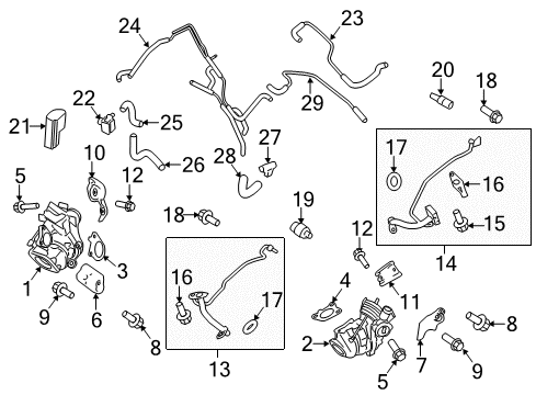 2013 Ford F-150 Turbocharger Diagram