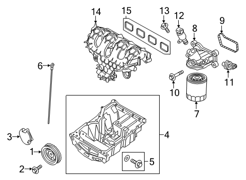 2022 Ford Edge Intake Manifold Diagram