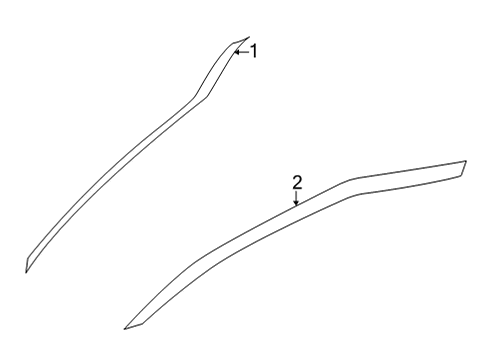 2020 Ford Mustang Stripe Tape Diagram 4 - Thumbnail