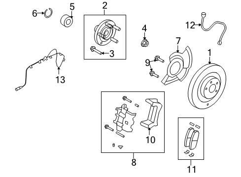 2009 Lincoln MKX Anti-Lock Brakes Diagram