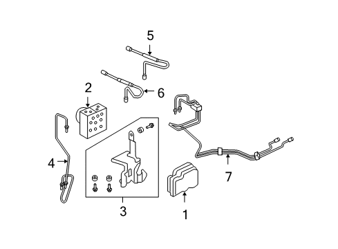 2010 Ford Edge Anti-Lock Brakes Diagram