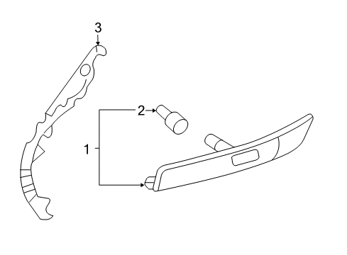 2007 Ford Fusion Side Marker Lamps Diagram