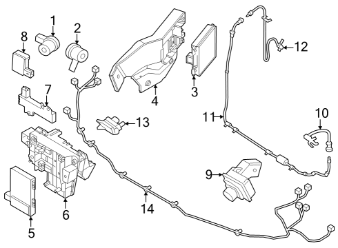 2023 Lincoln Navigator Automatic Temperature Controls Diagram
