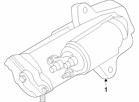 2016 Lincoln MKC Starter Diagram
