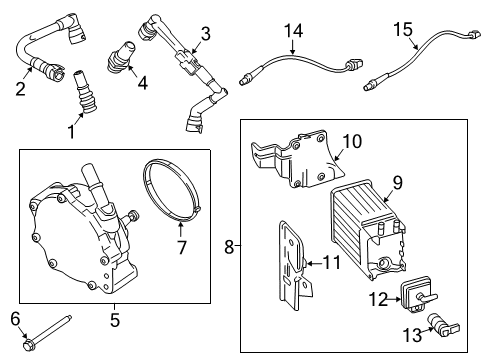 2014 Ford Expedition Emission Components Diagram