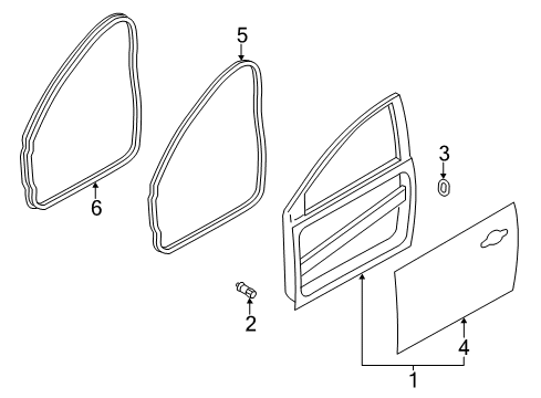 2015 Ford Focus Front Door Diagram