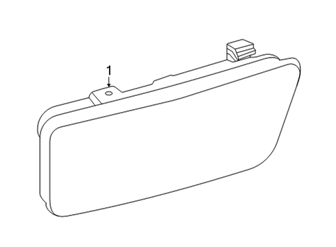 2022 Ford Bronco Sport Side Marker Lamps Diagram