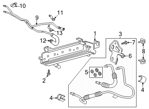 2019 Ford Expedition Trans Oil Cooler Diagram