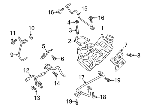 2021 Ford F-150 Turbocharger & Components Diagram 3 - Thumbnail