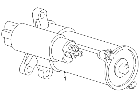 2007 Ford Five Hundred Starter Diagram for 6F9Z-11V002-ARM1
