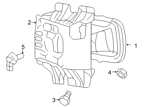 2004 Ford F-150 Bulbs Diagram