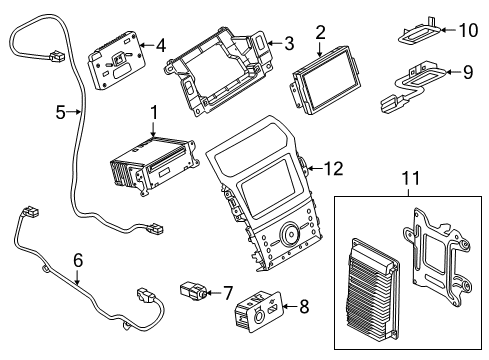 2015 Ford Police Interceptor Utility Sound System Diagram