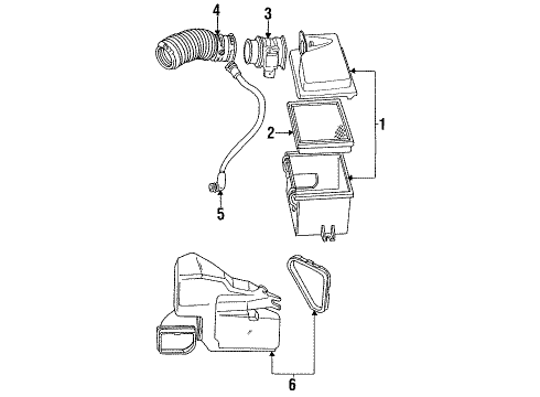 1993 Mercury Sable Powertrain Control Diagram