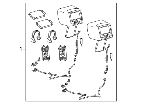 2012 Lincoln MKX Electrical Components Diagram