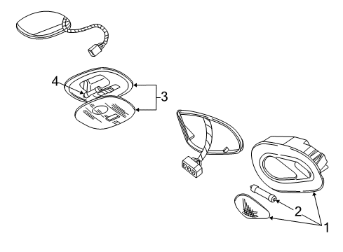 2005 Lincoln Navigator Interior Lamps Diagram