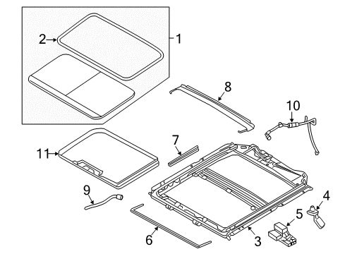 2006 Lincoln Zephyr Sunroof Diagram