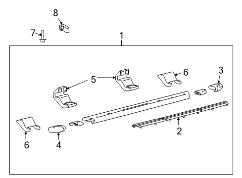 2009 Ford F-150 Running Board Diagram 17 - Thumbnail
