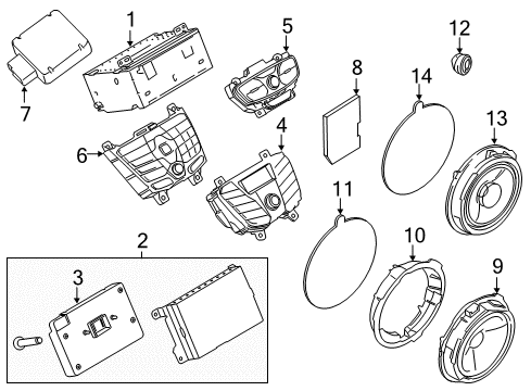 2014 Ford Transit Connect Sound System Diagram
