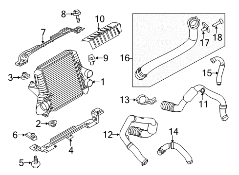 2011 Ford F-150 Intercooler Diagram