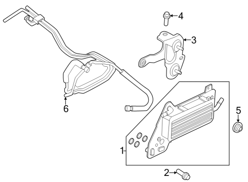 2023 Lincoln Navigator Trans Oil Cooler Diagram