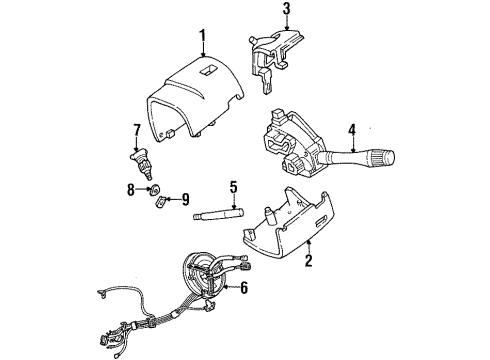 1999 Mercury Grand Marquis Trunk Diagram