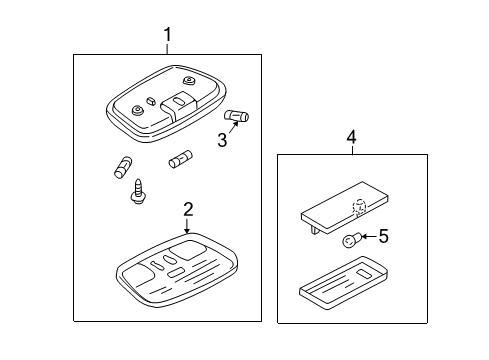 2005 Ford Escape Interior Lamps Diagram