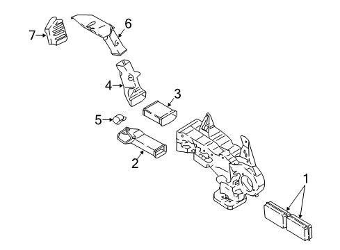 2021 Lincoln Navigator Ducts Diagram
