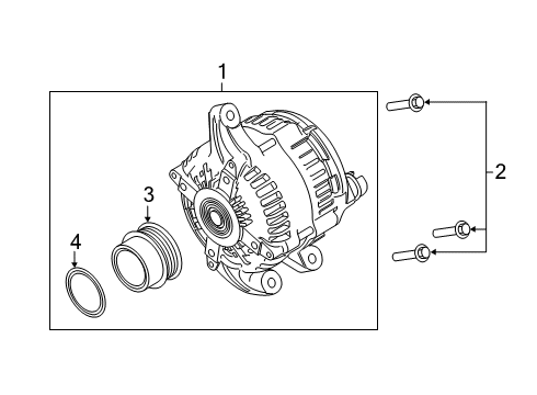 2021 Lincoln Nautilus Alternator Diagram