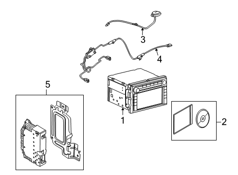 2009 Ford Explorer Sport Trac Navigation System Diagram