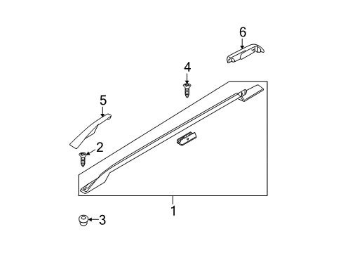 2009 Ford Expedition Luggage Carrier Diagram