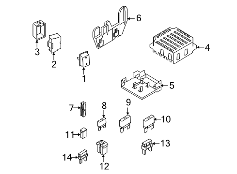 2008 Ford E-350 Super Duty Fuse & Relay Diagram