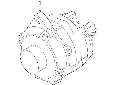 2013 Ford Police Interceptor Utility Alternator Diagram