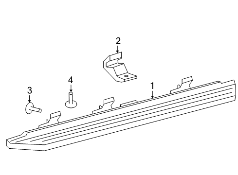 2006 Ford F-150 Running Board Diagram 8 - Thumbnail