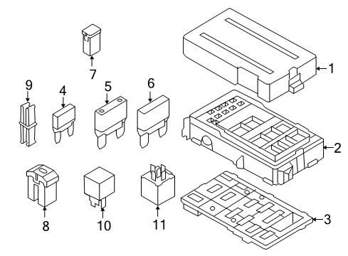 2009 Ford F-250 Super Duty Flashers Diagram